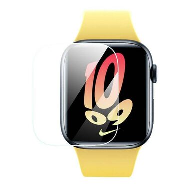 Baseus Schutzfolie für Apple Watch 4/5/6/SE/SE 2 (44 mm), transparent