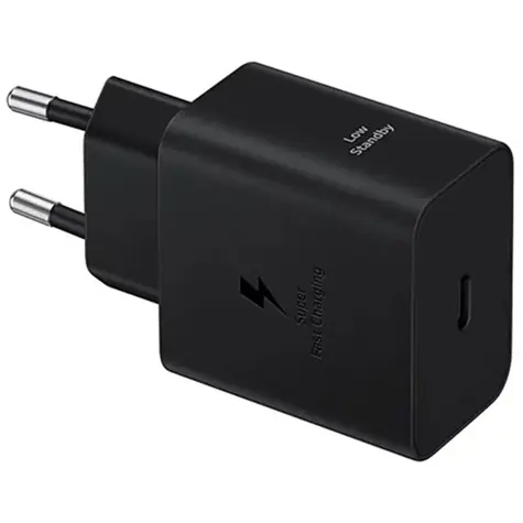 Samsung Netzladegerät mit USB-C-Kabel (45 W) schwarz / USB-C/USB-C-Kabel (1,8 m)
