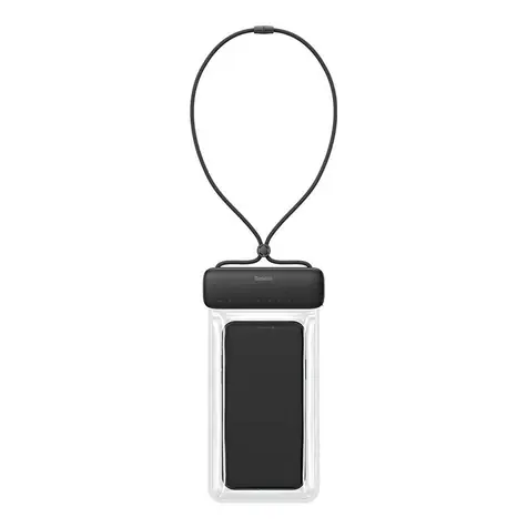 Baseus P60263700113-00 Universelle wasserdichte Handyhülle schwarz / bis zu 7,2" / IPX8