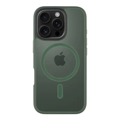 Tactical MagForce Hyperstealth Cover für Apple iPhone 16 Pro dunkelgrün