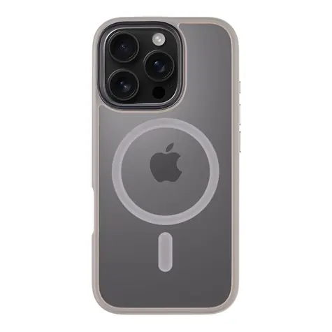 Tactical MagForce Hyperstealth Hülle für Apple iPhone 16 Pro hellgrau