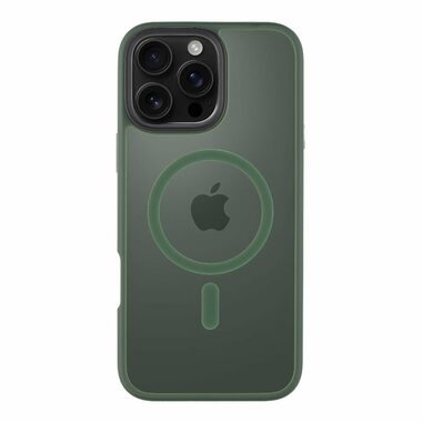 Tactical MagForce Hyperstealth Cover für Apple iPhone 16 Pro Max dunkelgrün