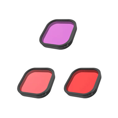 Telesin GP-FLT-904 Wasserdichtes Filterset für GoPro Hero 9 & Hero 10 & Hero 11 & Hero 12 