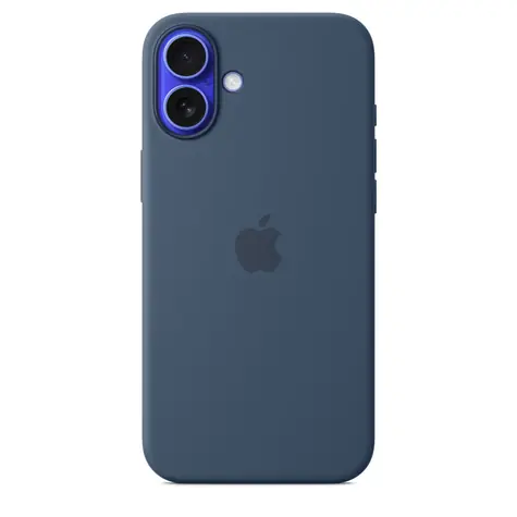 Apple Silikonhülle mit MagSafe für iPhone 16 PLUS - Denim