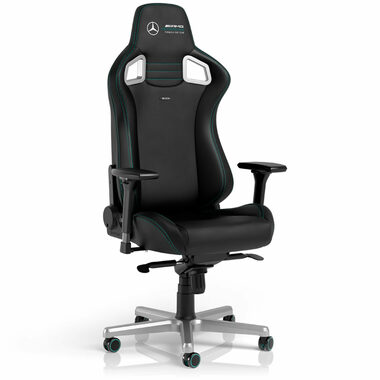 noblechairs EPIC Mercedes- AMG Petronas Formel 1 / Gaming Stuhl / Kunstleder / verstellbar / Rollen / nein