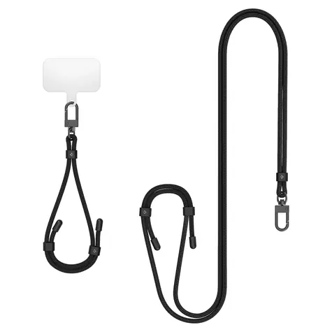 Spigen Crossbody Strap + Wrist Strap + ConTag Strap grau