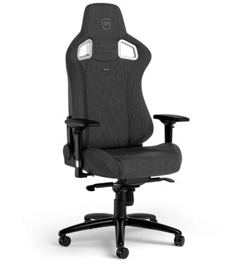noblechairs EPIC TX anthrazit / Gaming-Stuhl / Textil / verstellbar / Rollen / Gewicht 120 kg 