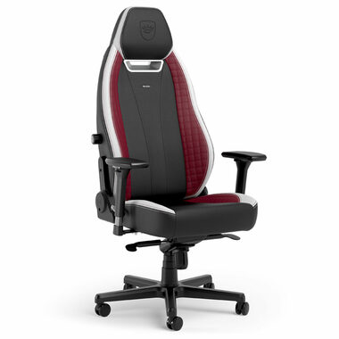 noblechairs Legend schwarz-weiß-rot / Gamingstuhl / Kunstleder / verstellbar / Rollen / Tragkraft 150 kg