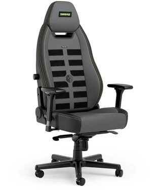 noblechairs Legend Shure Edition / Gaming Stuhl / Kunstleder / verstellbar / Rollen / Tragkraft 150 kg