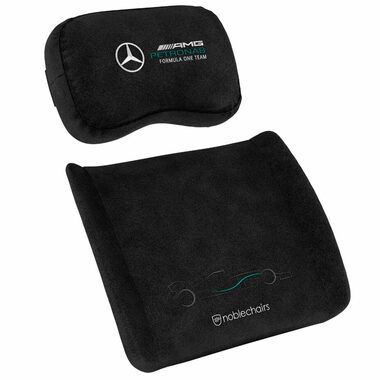 noblechairs Memory Foam Kissenset - Mercedes- AMG Petronas Formula One Team Edition / für EPIC & ICON & HER Stühle