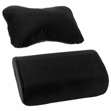 noblechairs Kissenset schwarz / für EPIC & ICON & HERO & Legend Stühle 