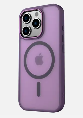 Swissten MagStick FLEX Hülle für Apple iPhone 15 Pro Max lila