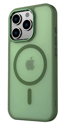 Swissten MagStick FLEX Hülle für Apple iPhone 15 Pro Max grün