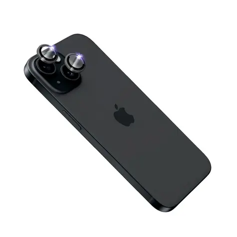 FIXED Sapphire Kameraobjektivschutz Sapphire Camera Glass für Apple iPhone 15/15 PLUS schwarz