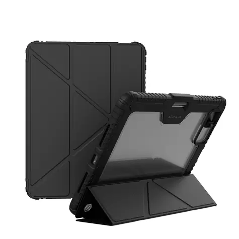 Nillkin Bumper PRO Protective Stand Case Multi-Winkel für iPad Pro 13 2024 schwarz