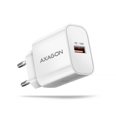 Axagon ACU-QC18W weiß / Netzladegerät / USB-A / 18W 
