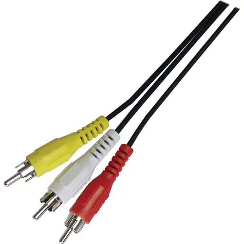 Sencor SAV 107-015 Verbindungskabel 3xRCA M - 3xRCA M 1,5m