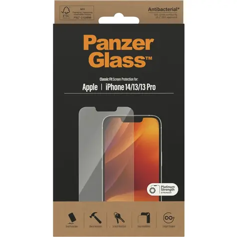 PanzerGlass AB Panzerglas für Apple iPhone 14/13 Pro/13 klar