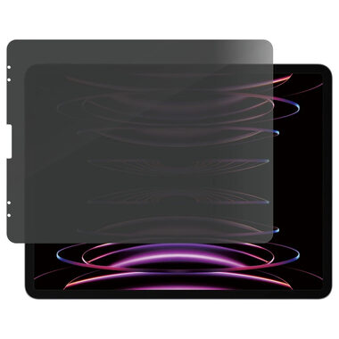 PanzerGlass Case Friendly Privacy gehärtetes Glas für Apple iPad Pro 12,9" (2018/2020/2021), klar