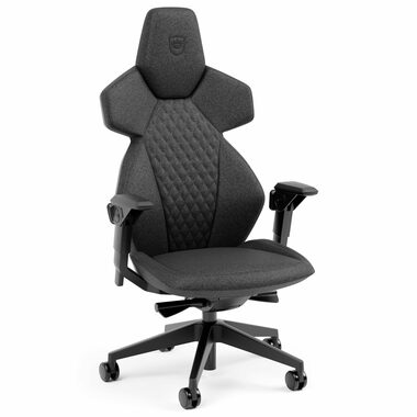 noblechairs DAWN TX granitgrau / Gamingstuhl / Stoff / verstellbar / Rollen / Belastbarkeit 110 kg 
