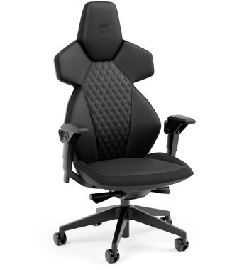 noblechairs DAWN schwarz / Gaming Stuhl / Kunstleder / verstellbar / Rollen / Tragkraft 110 kg 