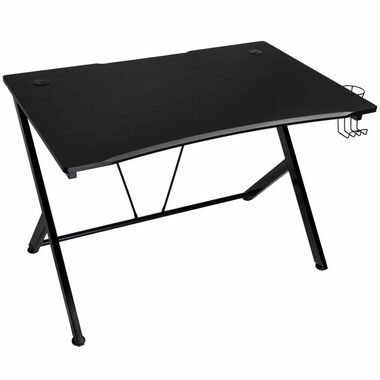 Nitro Concepts D12 schwarz / Gaming-Tisch / B: 116 cm / H: 75 cm / T: 76 cm / Belastbarkeit 60 kg 