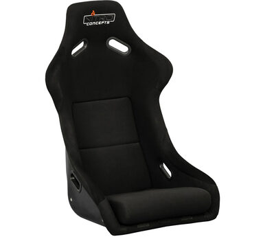 Nitro Concepts R300 Schalensitz schwarz / Sitz für Rennsimulatoren / für E-Racer-Modelle 