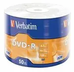 Verbatim DVD- R 4,7GB 16x 50.Spindl RETAIL / 120min