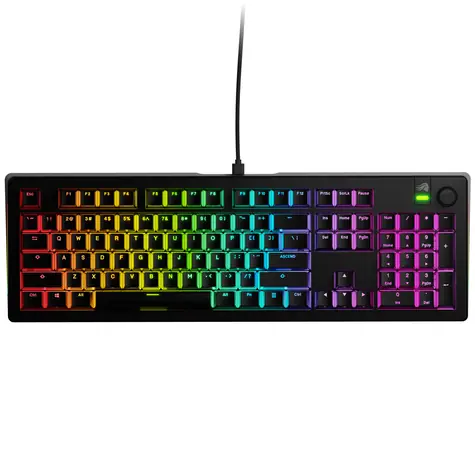 Glorious GMMK 3 100% - Fox Linear ANSI schwarz / Gaming 100% / USB-C / ANSI (US)-Layout / Fox Linear / RGB / 1,4 m