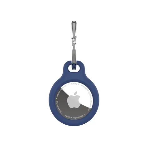 FIXED Silky Silicone Case für Apple AirTag blau