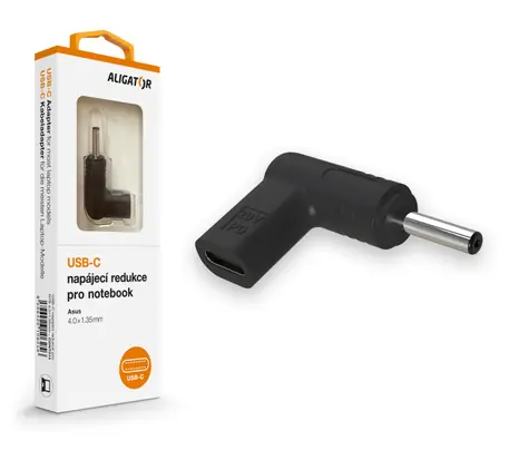 Aligator USB-C-Netzteil 4,0 x 1,35 mm für Asus -Laptops