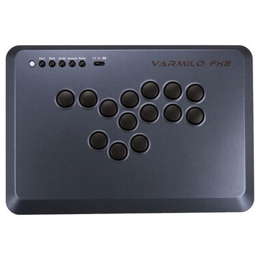 Varmilo FK2 Arcade Controller grau / Arcade Game Controller für PC / 14 Tasten / USB 