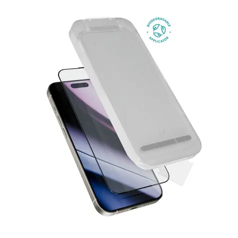 Epico Hero Glass 3D Ultrabreite Abdeckung mit Staubapplikator 2 Stück für iPhone 13/13 Pro/14/16e