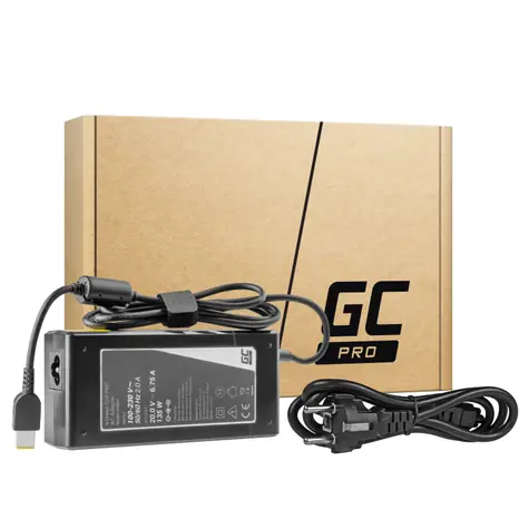 Green Cell Lenovo Ladegerät 20V / 6,75A | 135 W | Schutz vor Überhitzung und Überspannung