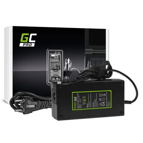 Green Cell PRO Ladegerät 19,5V | 7,7 A / für Asus G550 G551 G73 N751 MSI GE60 GE62 GE70 GP60 GP70 GS70 PE60 PE70 