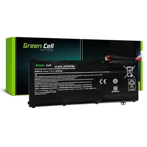 Green Cell Akku für Acer Aspire Nitro V15 VN7-571G VN7-572G VN7-591G / Li- ION / 11,4V / 3800mAh