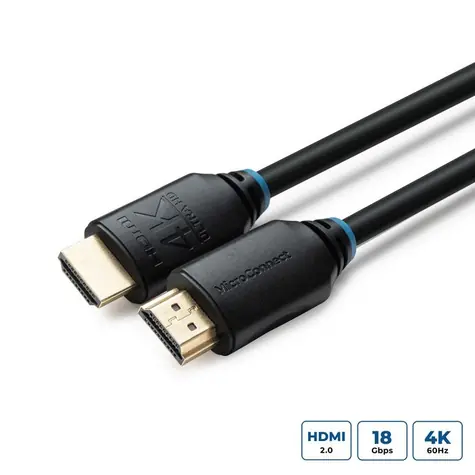 MicroConnect MC-HDM191910V2.0 HDMI 2.0 4K60Hz Anschlusskabel 10m schwarz / 2x HDMI (M)
