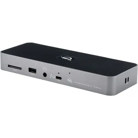 OWC Thunderbolt 4 Dock grau / Dockingstation / LAN / Thunderbolt 4 / USB-A 2.0 / USB-A 3.2 Gen 2 