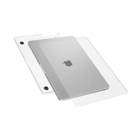 Epico Slim Shell Hülle für Macbook Pro M1/M2/M3/M4 14" (A2442/A2779/A2918/A2992/A3112/A3185/A3401) matt transparent