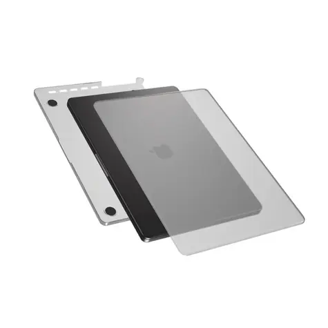 Epico Slim Shell-Hülle für Macbook Pro M1/M2/M3/M4 14" (A2442/A2779/A2918/A2992/A3112/A3185/A3401) mattgrau