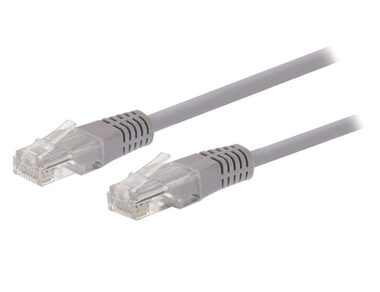 C-tech Patchkabel Cat5e UTP 50 m grau