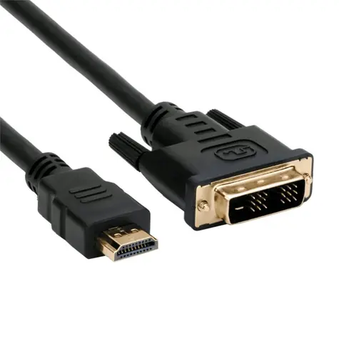 C-tech HDMI-auf-DVI-Kabel 1,8 m schwarz 