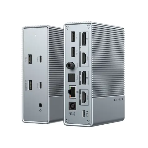 Hyper HDG215 HyperDrive GEN2 USB-C-Dockingstation für NTB / HDMI / DP / RJ45