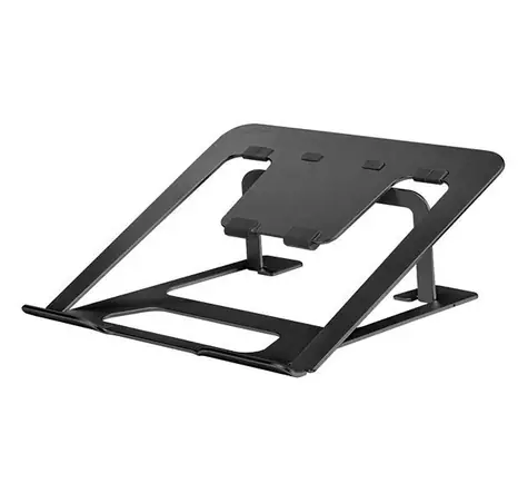 Neomounts NSLS085BLACK Schwarz / faltbarer Laptopständer / Größe 10"-17" / Tragkraft 5kg / Aluminium 