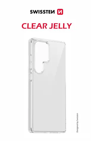Swissten CLEAR JELLY Hülle für Samsung S938B Galaxy S25 ULTRA 5G transparent