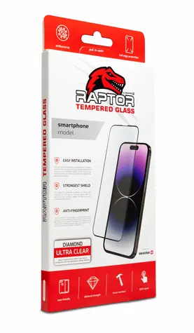 Swissten RAPTOR DIAMOND ULTRA CLEAR 3D Panzerglas für Samsung Galaxy A26 schwarz