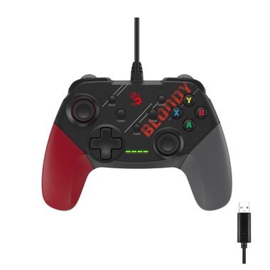 A4Tech Bloody GP30 schwarz / Gamepad / PS3 / PC / Android / Switch / USB-A