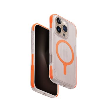 UNIQ Combat Active MagClick Schutzhülle für Apple iPhone 16 Pro orange
