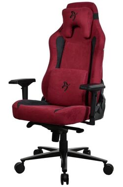 Arozzi VERNAZZA Supersoft Bordeaux / Gamingstuhl / Stoffbezug / Burgunderrot / Belastbarkeit 145kg