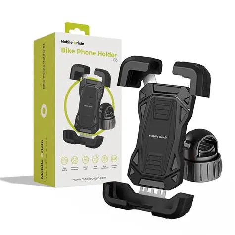 Mobile Origin Bike Handyhalterung B3 schwarz / Fahrradhalterung